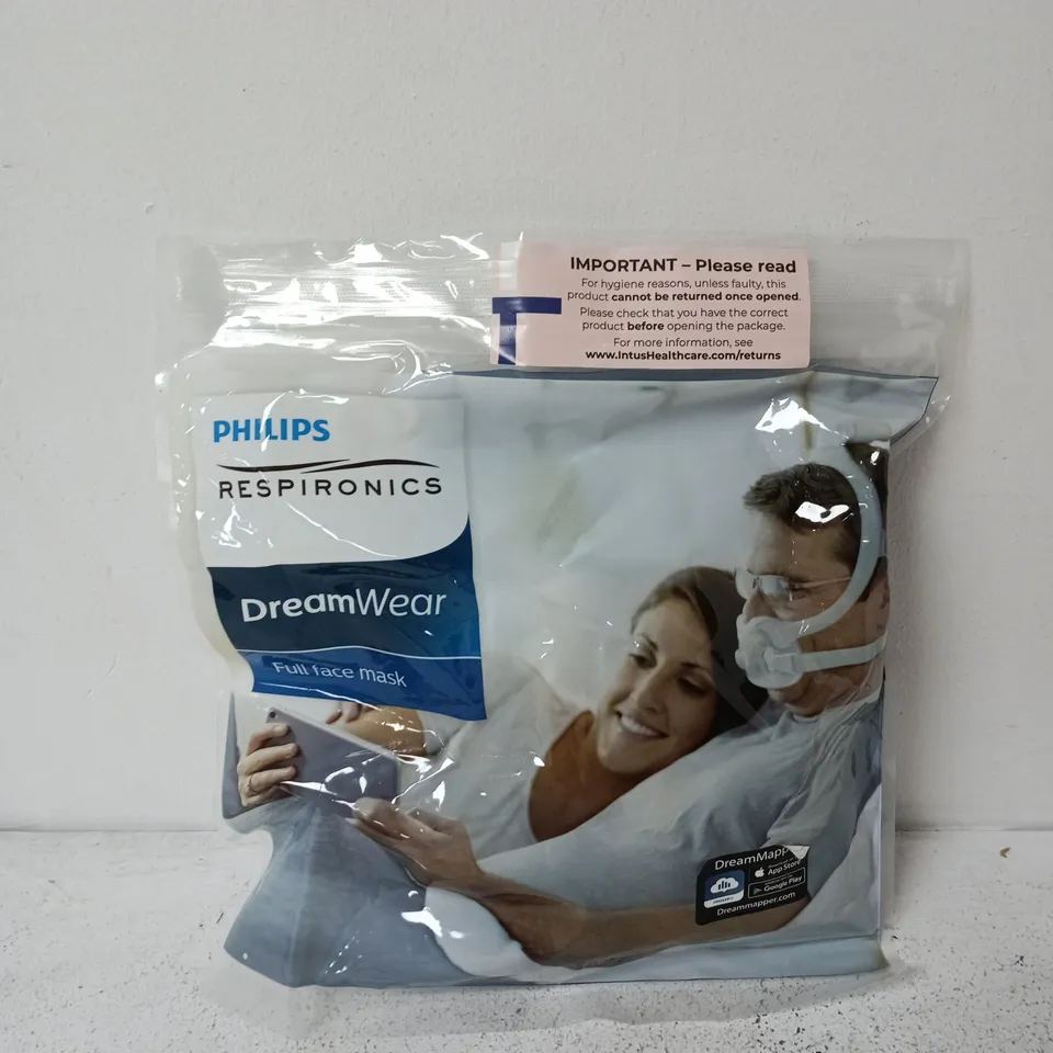 PHILIPS RESPIRONICS DREAMWEAR FULL FACE MASK (SEALED IN PACKAGING)