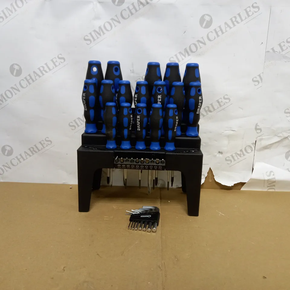 DRAPER TOOLS 865/44 44PC S.DRIVER SET+STAND