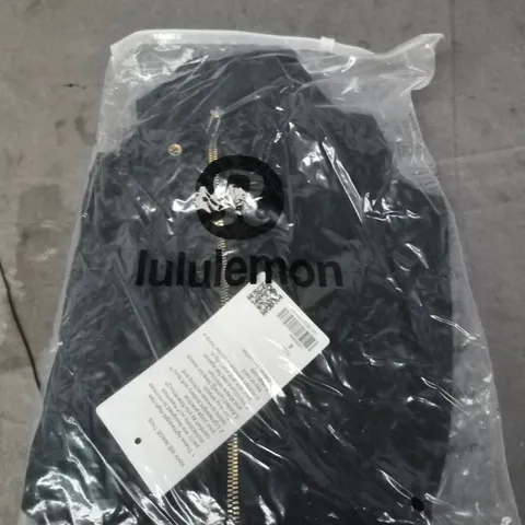 LULULEMON BLACK ZIP-UP JACKET - SIZE UNSPECIFIED