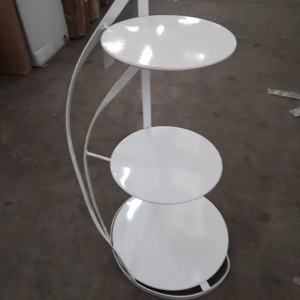 DANESIA TIERED STAND IN WHITE