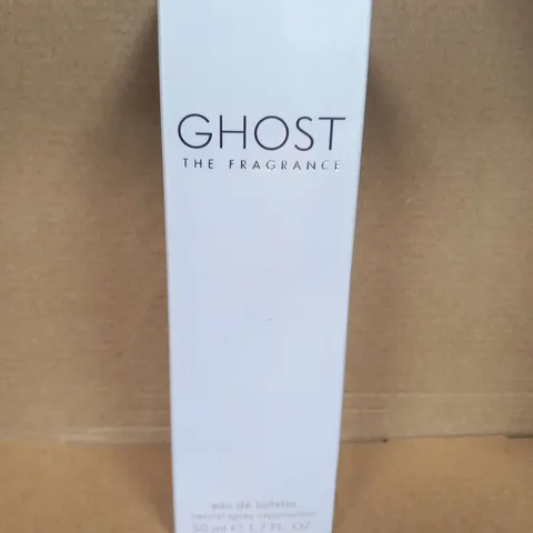 BOXED AND SEALED GHOST THE FRAGRANCE EAU DE TOILETTE 50ML