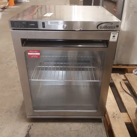 WILLIAMS HA135SA R290 R1 SINGLE DOOR UNDERCOUNTER FRIDGE