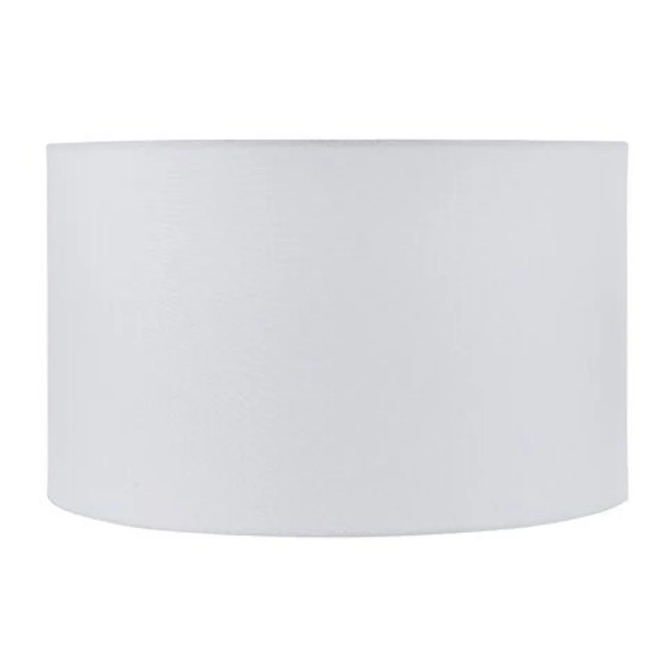 40CM COTTON DRUM PENDANT GREY