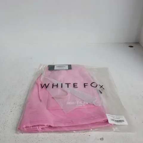 WHITE FOX OFFSTAGE LOUNGE SHORTS - BUBBLEGUM PINK - SIZE M