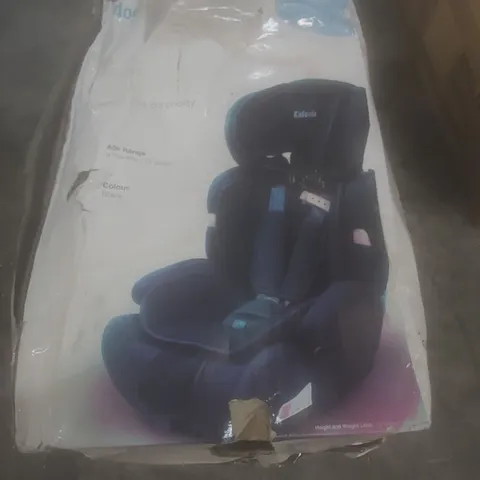 BOXED KIDOOLA CAR SEAT - BLACK