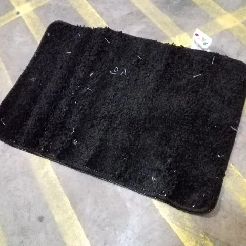 BRAND NEW PACO HOME SYDNEY 505 BATH MAT IN BLACK - 45×55CM