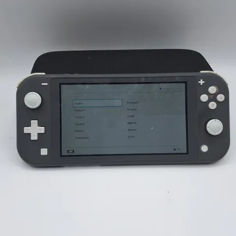 NINTENDO SWITCH LITE IN GREY IN CARRY CASE - HDH-001