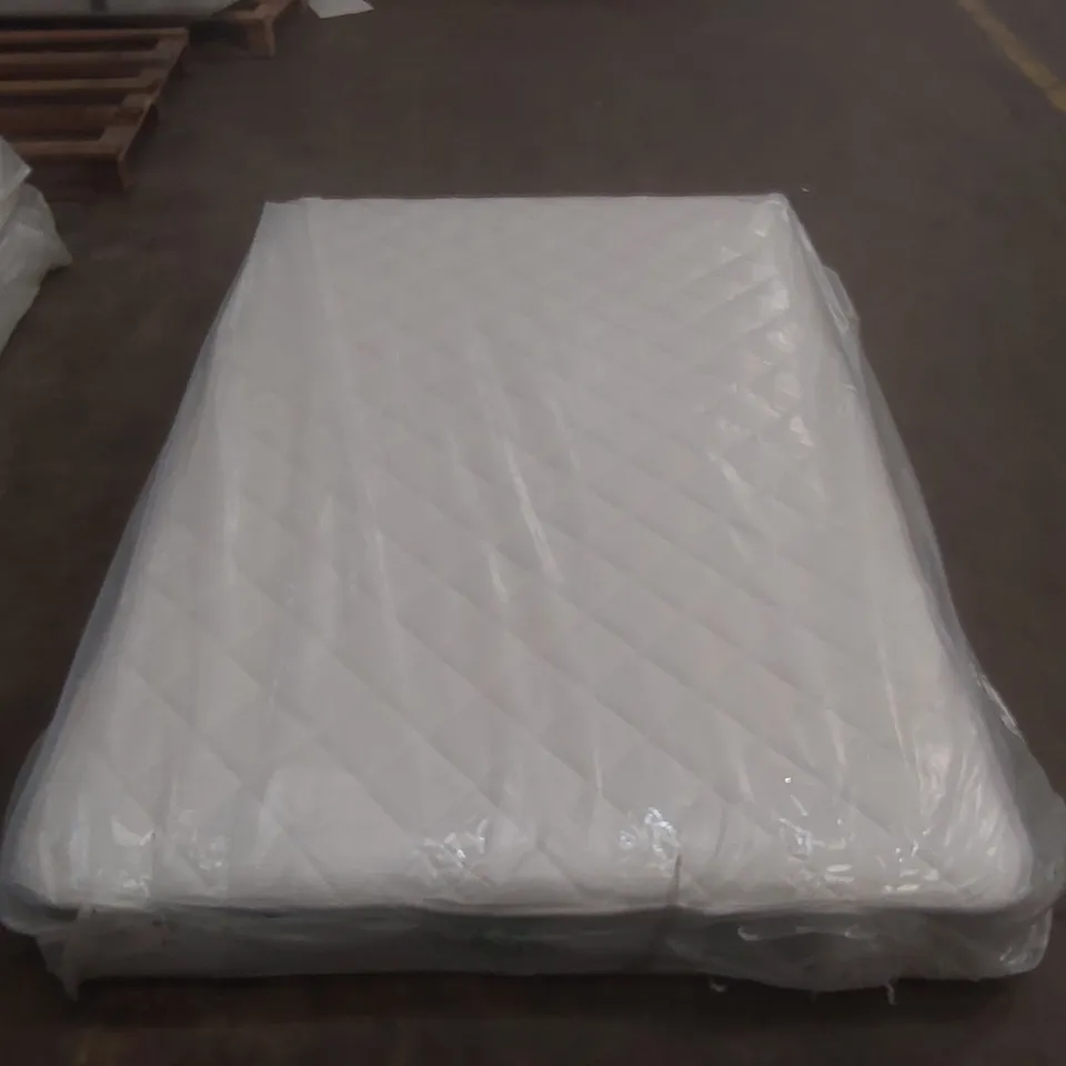 QUALITY BAGGED 120CM AIRSPRUNG MEMORY COMFORT SMALL DOUBLE MATTRESS