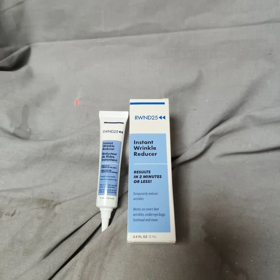 RWND25 INSTANT WRINKLE REDUCER - 15 ML TUBE WITH BOX