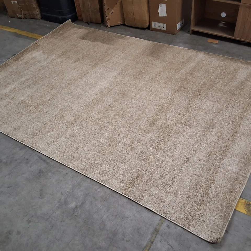 BEIGE RECTANGULAR AREA RUG - APPROXIMATELY 200×300CM