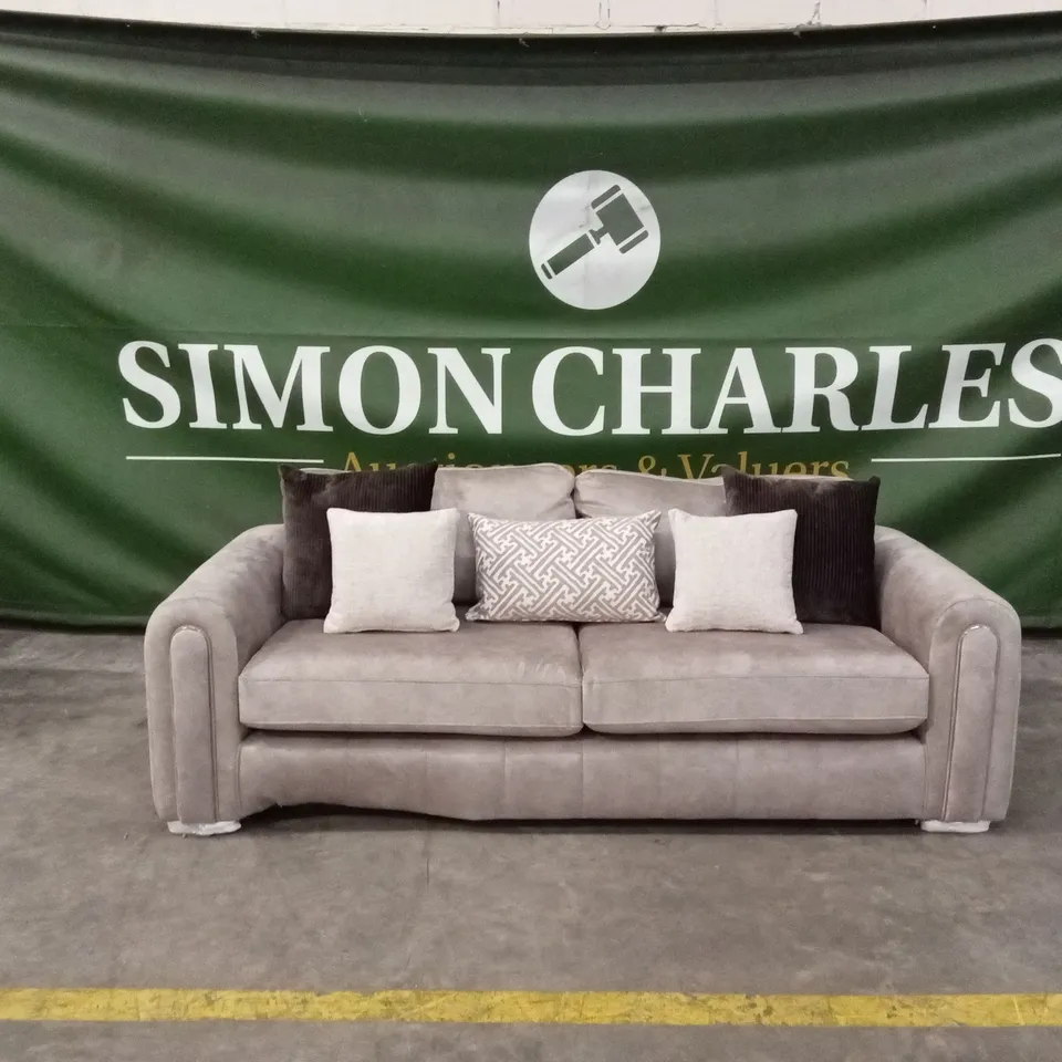 AMARA 3 SEATER SOFA - STONE RRP £1249