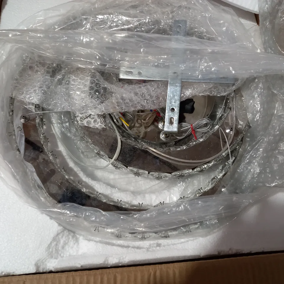 BOXED DESIGNER TIERED LED CEILING PENDANT