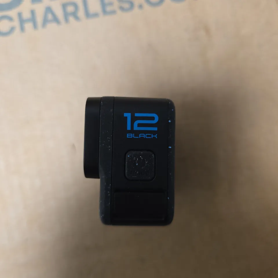 GOPRO HERO12 BLACK ACTION CAMERA WITH CASE AND ACCESSORIES