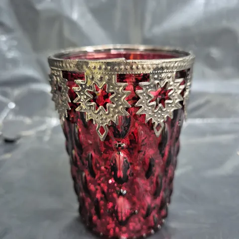 BOX OF APPROXIMATELY 10 UNBRANDED DECORATIVE GLASSES - COLLECTION ONLY