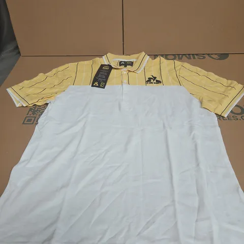 LE COQ SPORTIF YANNICK NOAH POLO SHIRT β YELLOW, XL