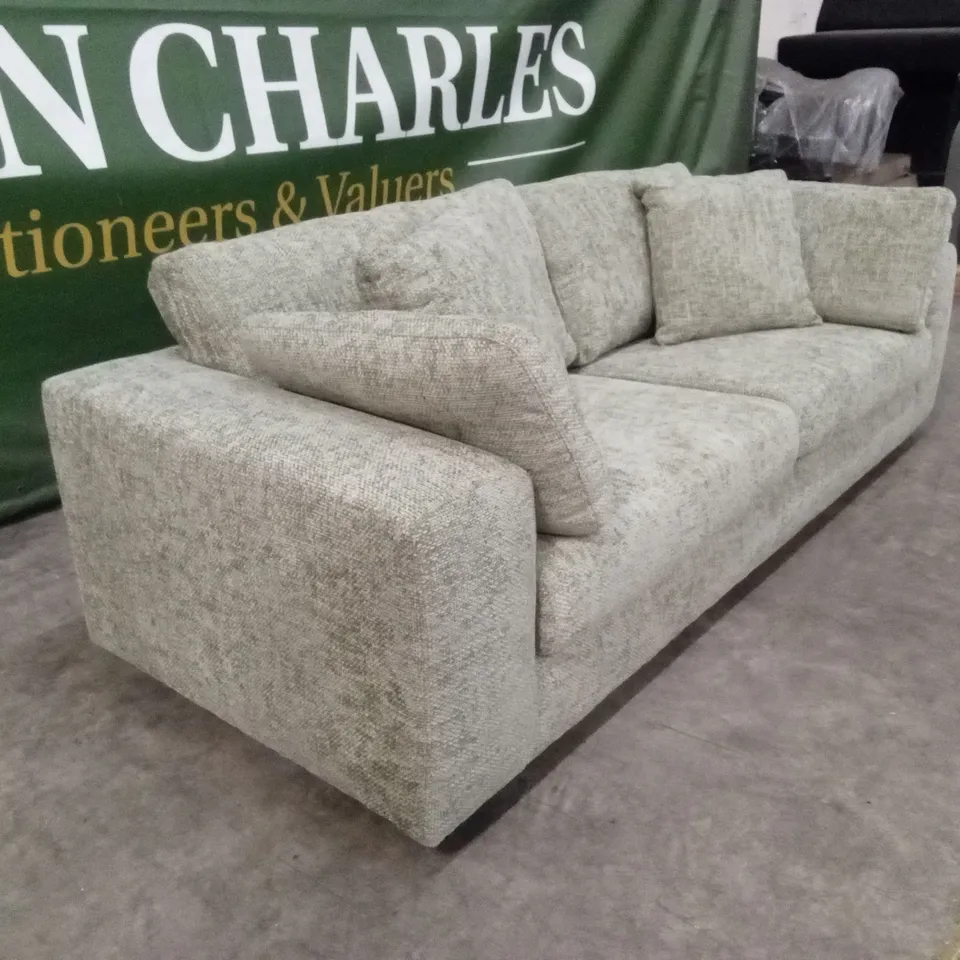 AVENA 4 SEATER FABRIC SOFA - SAGE RRP £999