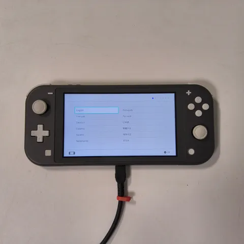 UNBOXED NINTENDO SWITCH LITE HDH-001 HANDHELD GAMES CONSOLE IN GREY