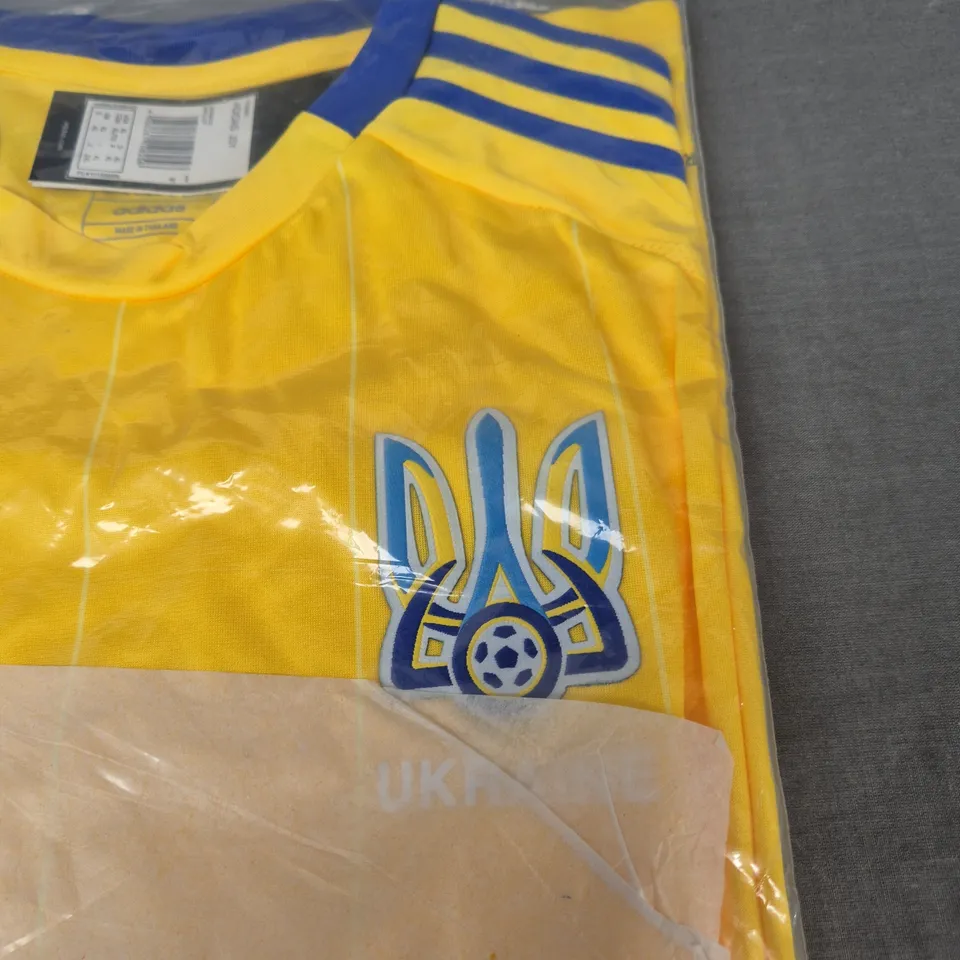 BAGGED UKRAINE FC HOME JERSEY SIZE XL