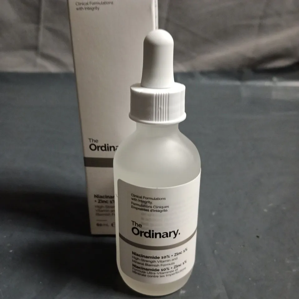 THE ORDINARY NIACINAMIDE 10% + ZINC 1% SERUM – 60ML