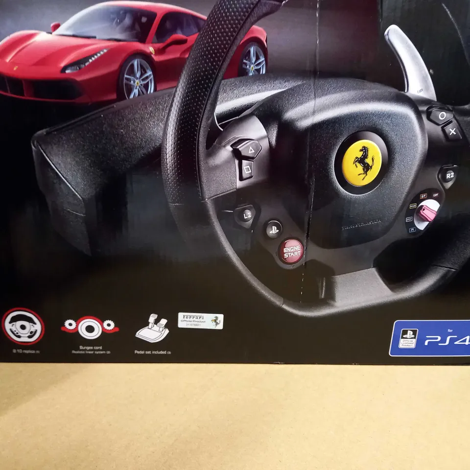 BOXED THRUSTMASTER T80 FERARI 488