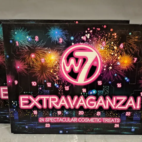 6 X W7 EXTRAVAGANZA MAKEUP ADVENT CALENDARS