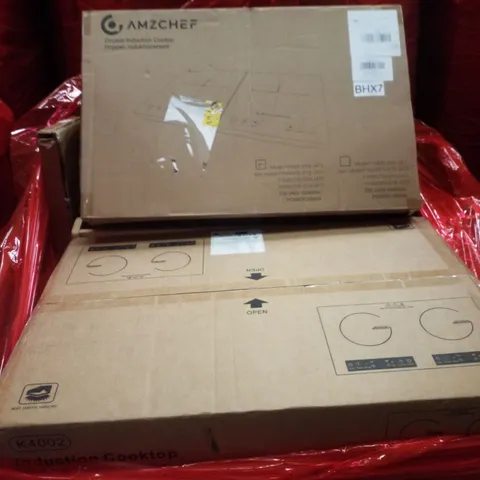 PALLET CONTAINING ASSORTED PRODUCTS INCLUDING INDUCTION COOKTOP, LED CEILING LAMP & CHAIR MAT
