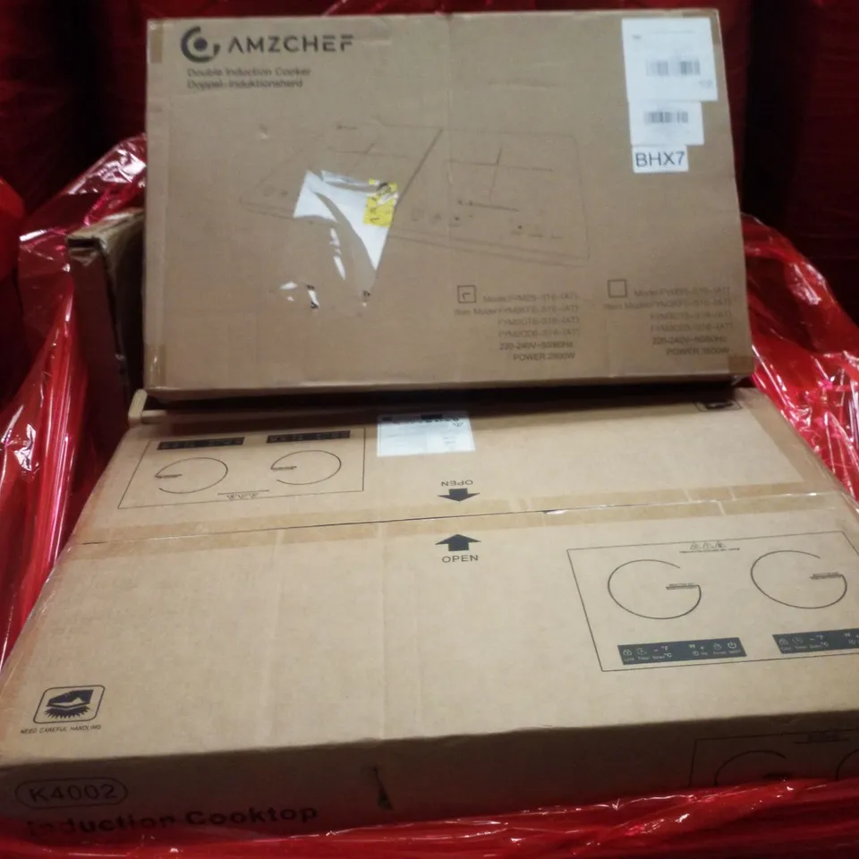 PALLET CONTAINING ASSORTED PRODUCTS INCLUDING INDUCTION COOKTOP, LED CEILING LAMP & CHAIR MAT