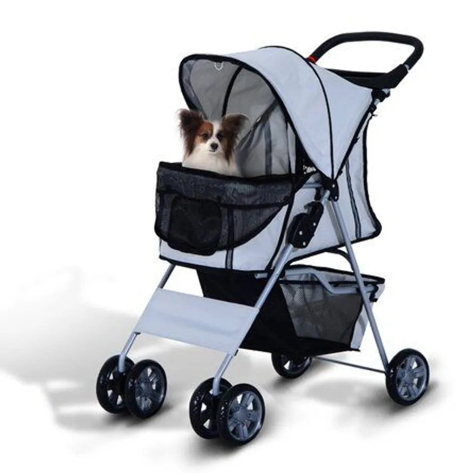 GREY PET CARRIER 
