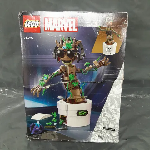 BOXED EGO MARVEL DANCING GROOT BUILDABLE TOY SET 76297