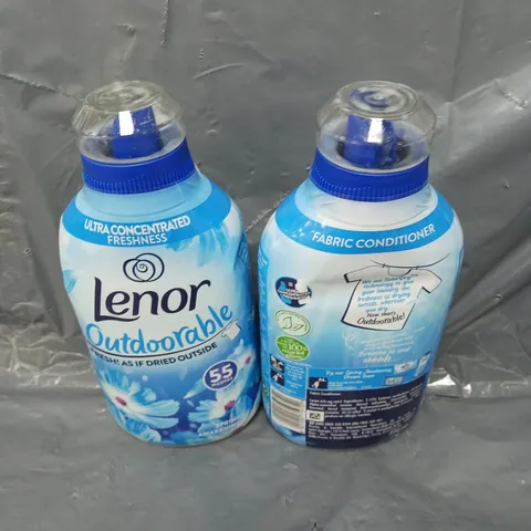 BOX OF 8 X LENOR OUTDOORABLE FABRIC CONDITIONER 