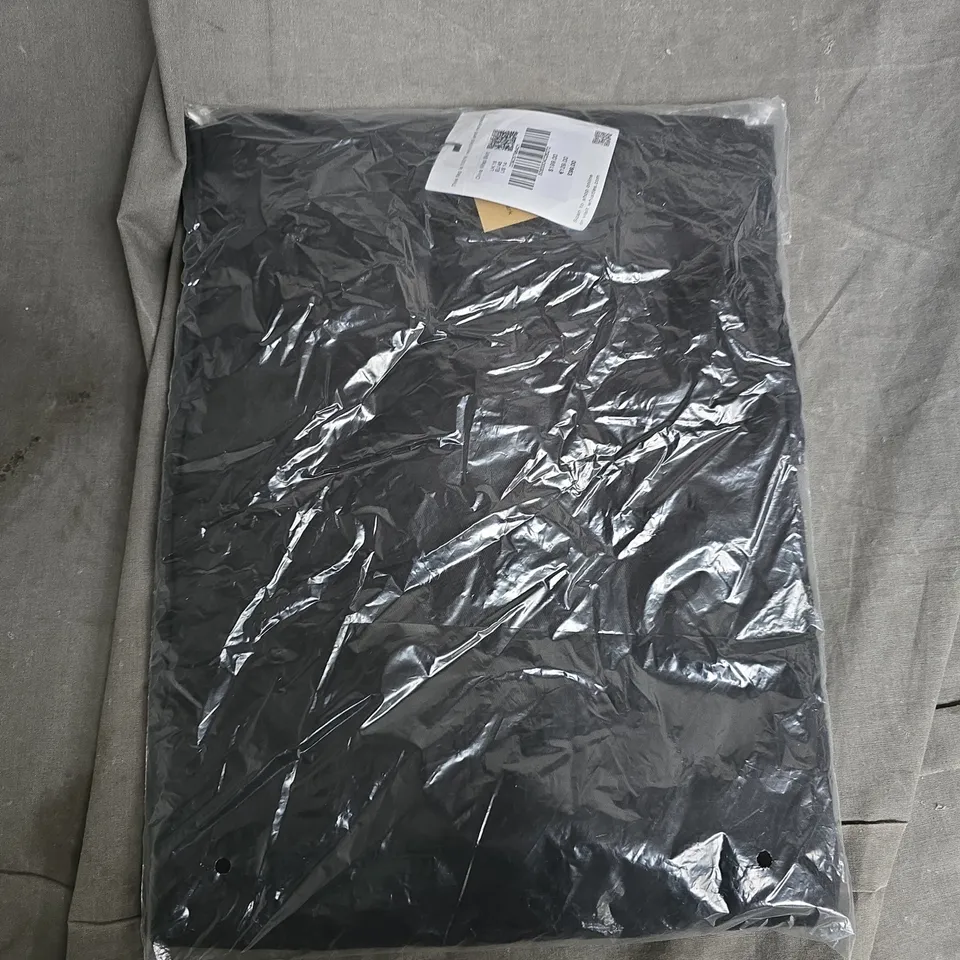 BAGGED WHISTLES OLIVIA WRAP SKIRT IN BLACK - UK 18