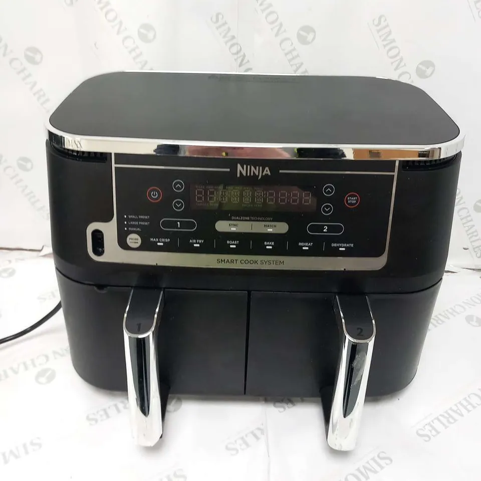 NINJA FOODI MAX DUAL ZONE AIR FRYER WITH SMART COOK SYSTEM AF451UK