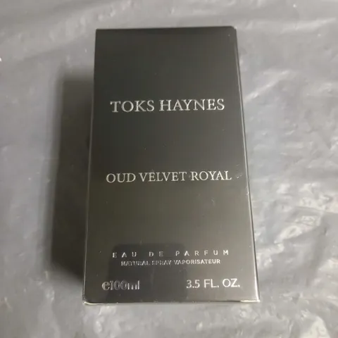 BOXED AND SEALED TOKS HAYNES OUD VELVET ROYAL EAU DE PARFUM 100ML