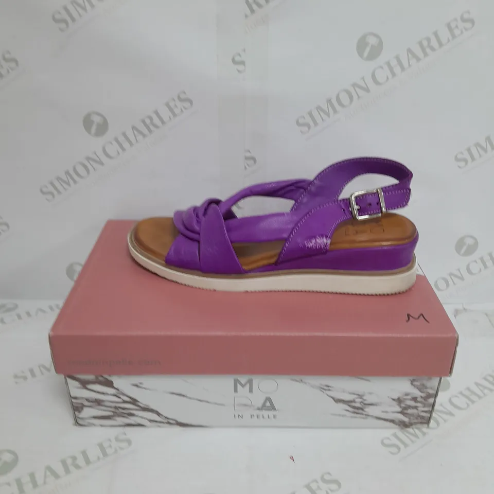 BOXED MODA IN PELLE OLANNA SANDAL SIZE 6