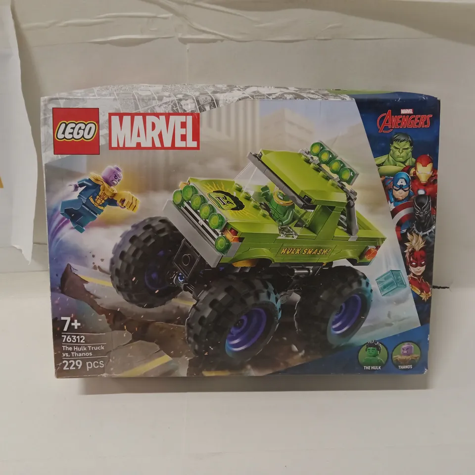 LEGO MARVEL 76312 HULK TRUCK VS THANOS 