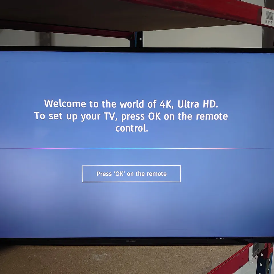 UNBOXED SHARP SMART TV 4K UHD 42" 4K ULTRA HD 42CJ2K