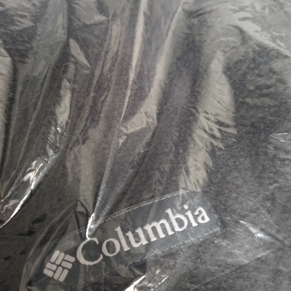 COLUMBIA STEENS MOUNTAIN HALF ZIP FLEECE – MEN’S UK LARGE (L/G), BLACK