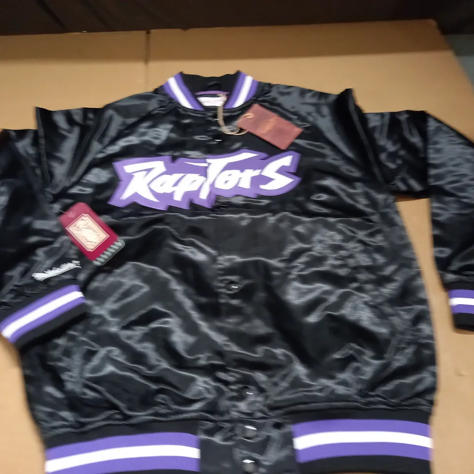 MITCHELL & NESS LIGHTWEIGHT SATIN JACKET TORONTO RAPTOR - SMALL