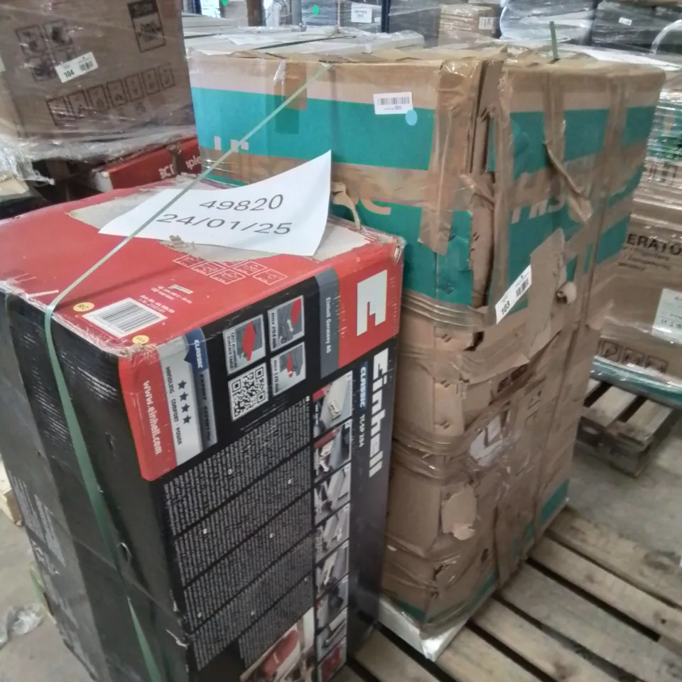 PALLET CONTAINING APPROXIMATELY 2 RAW ELECTRICAL ITEMS TO INCLUDE: