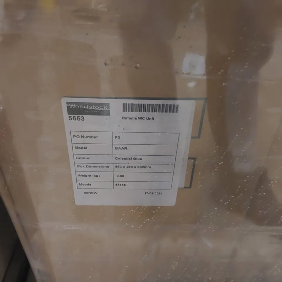 PALLET CONTAINING A LARGE QUANTITY OF ASSORTED BATHROOM FURNITURE PARTS INCLUDING: RIMELLA WC UNITS