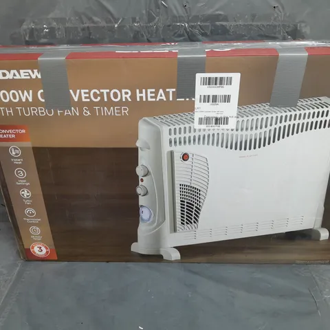 DAEWOO 2000W CONVECTOR HEATER 