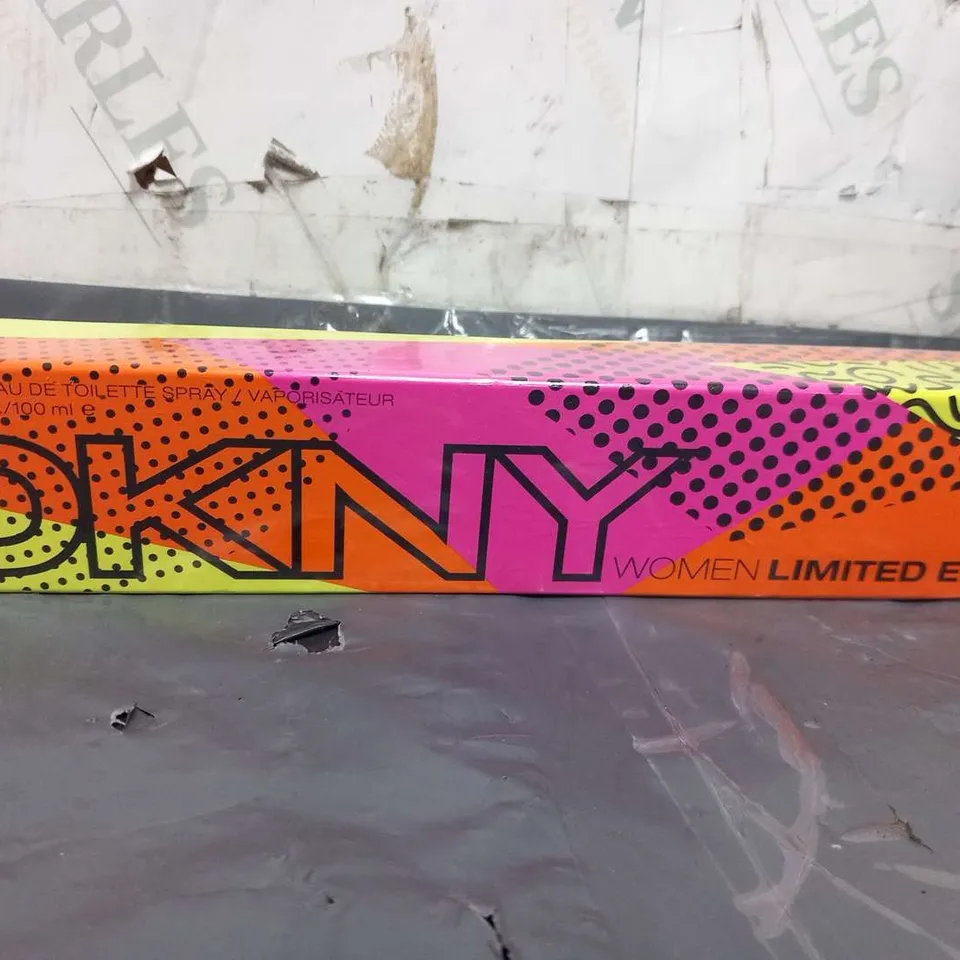 BOXED AND SEALED DKNY WOMEN LIMITED EDITION ENERGIZING EAU DE TOILETTE SPRAY 100ML
