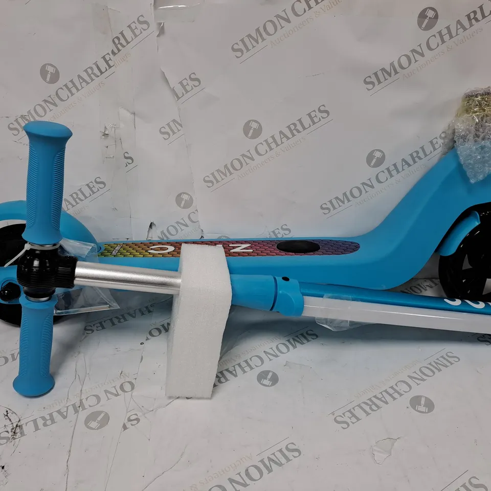 BOXED ZINC E4 4LECTRONIC FOLDING SCOOTER  RRP £119