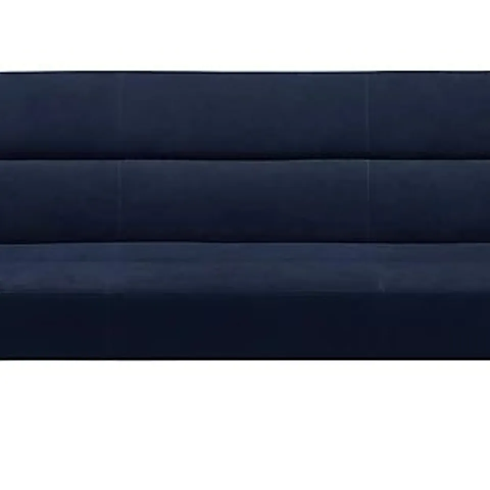 BOXED KEBO SOFA BED SOFA IN VELVET BLUE (1 BOX)