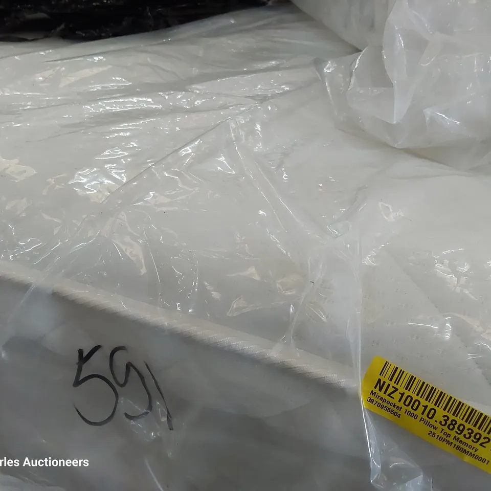 BAGGED 5' KINGSIZE MIRAPOCKET 1000 PILLOWTOP MATTRESS 