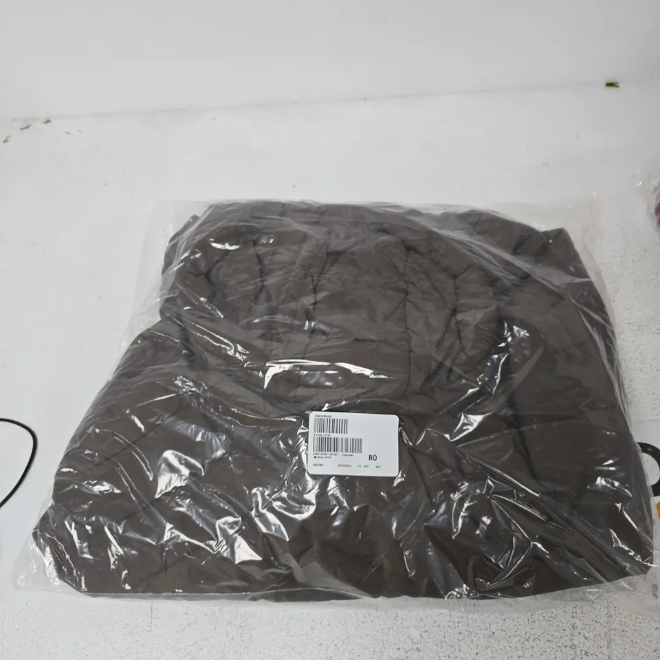 CENTIGRADE SHORT JACKET CHOCOLATE SIZE MEDIUM 