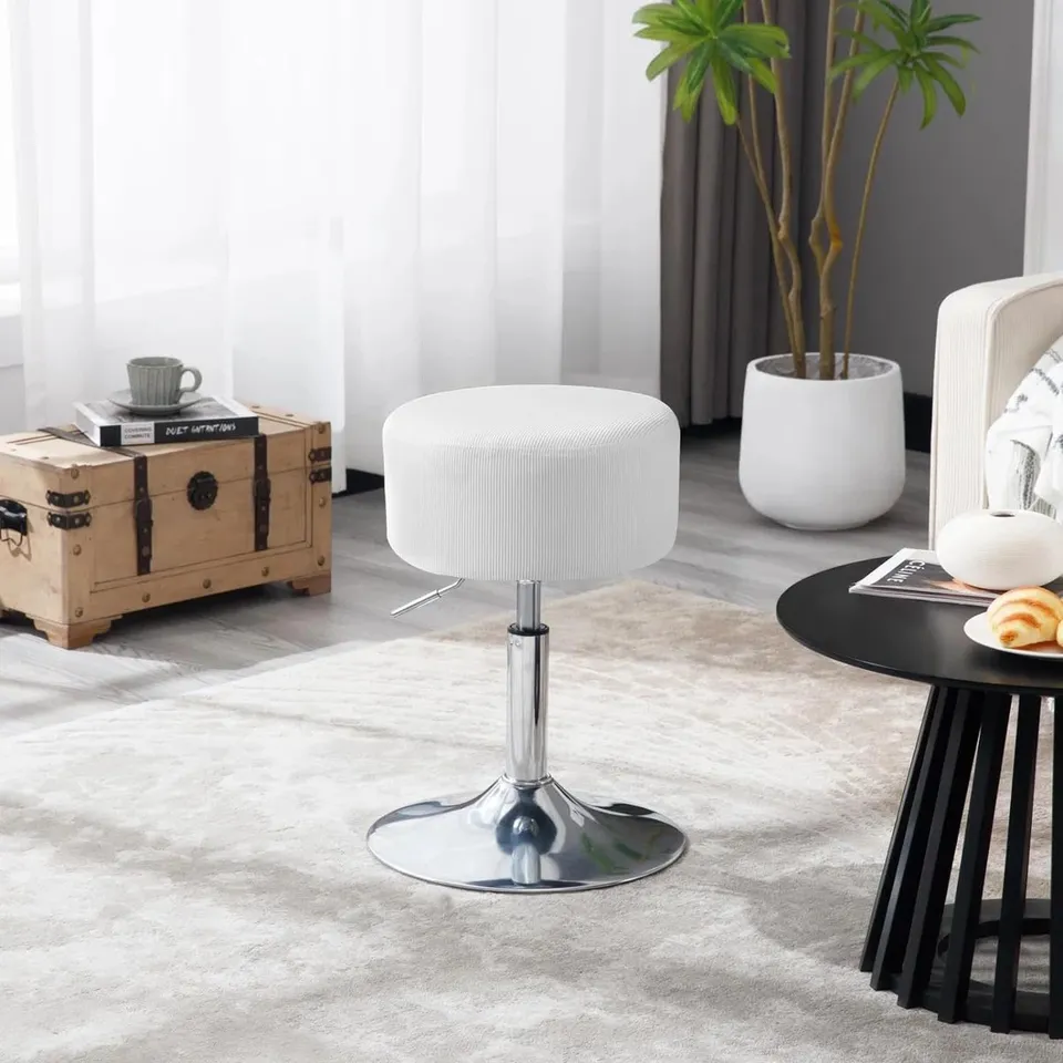 BOXED BAUSCH HEIGHT ADJUSTABLE SWIVEL BAR STOOL