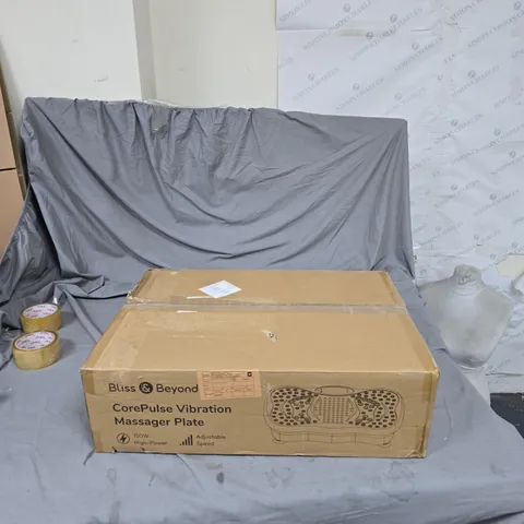 BLISS & BEYOND COREPULSE VIBRATION MASSAGER PLATE – BOXED