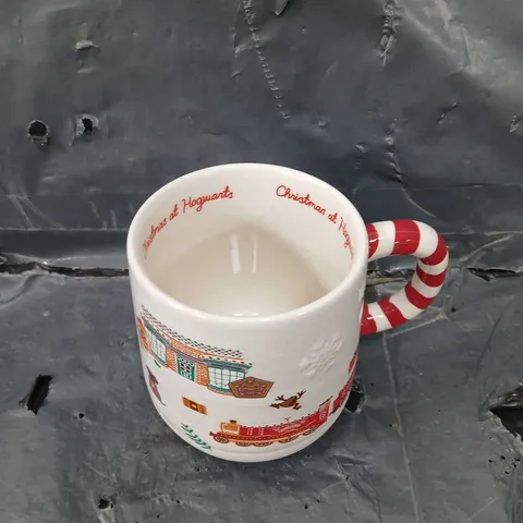 HARRY POTTER CHRISTMAS AT HOGWARTS MUG 