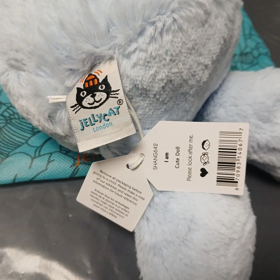 JELLYCAT BUNNY PLUSH TOY – LIGHT GREY (LONDON TAG)